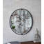 Miroir rond en fer