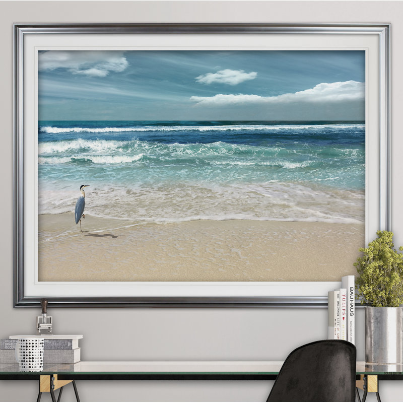 Nature's Symphony - reproduction d'art encadrée, Argent, H 30 po x l 40 po x P 1,5 po