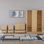 Tayce 4 Piece Bedroom Set (3 Drawer Bedside Chest X2, 4 Drawer Chest, 3 Door Wardrobe)-1698400226