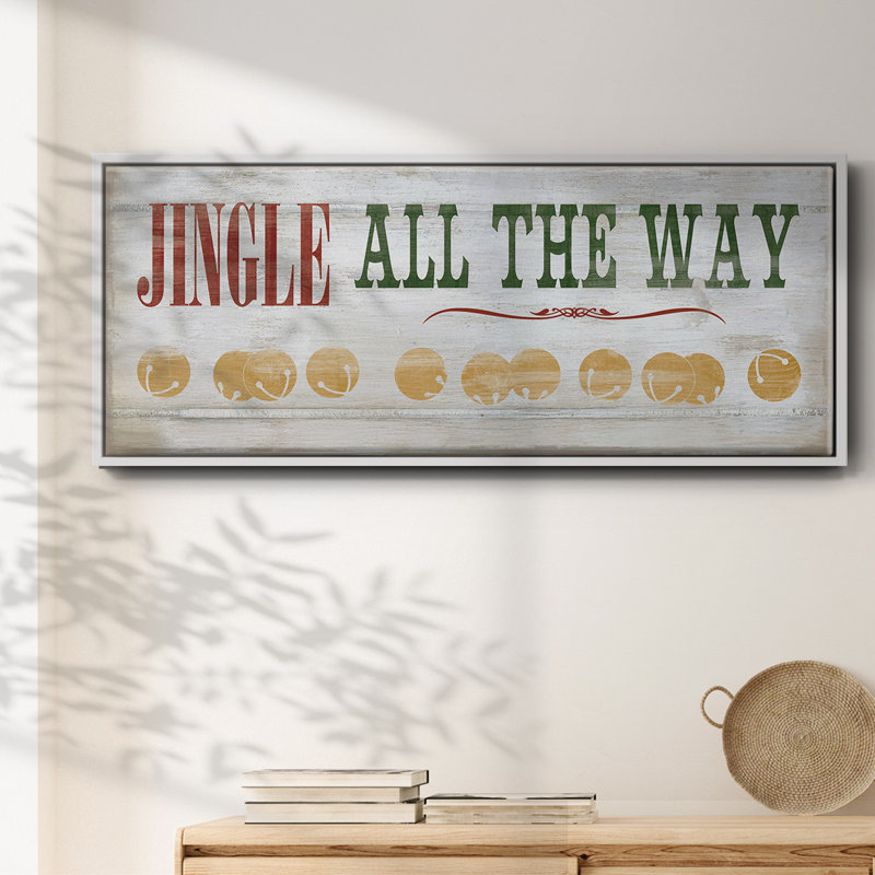 Toile encadrée «Jingle All the Way»
