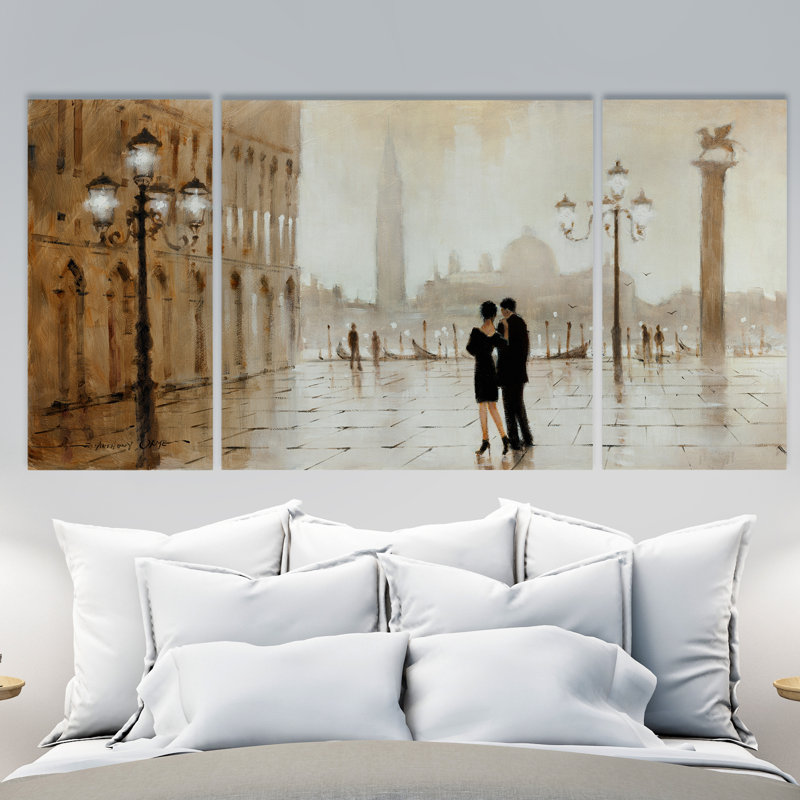 Une « night out » de qualité supérieure, reproduction d’image multi-pièces sur toile, H 24 po x l 48 po x P 1,5 po