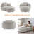Lijanne Upholstered Barrel Chair-500565578