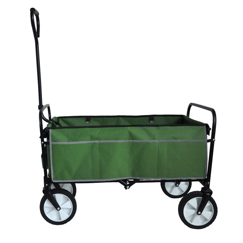 Chariot de plage pliable, Vert