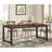71'' Industrial Dining Table for 6-8