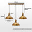 Gaudreau 3 - Light Brass Kitchen Island Pendant-1392478015