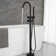 Single Handle Floor Mounted Tub Faucet