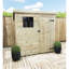 Kaleson 6 ft. W x 4 ft. D Solid Wood Garden Shed