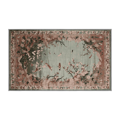 Tapis gris lavable à la machine