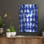 Ivy Bronx «Parallel Electric Blue» par Jacqueline Maldonado, art mural en métal-2132211279