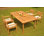 Loehr Outdoor 11 - Piece Teak Dining Set
