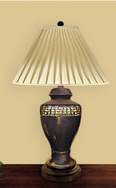 Egg Shell Ceramic Table Lamp