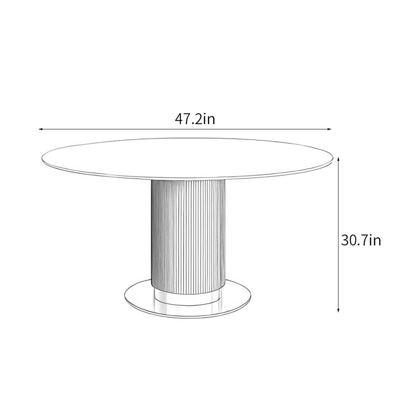 Ruza, 30.7”H x 47.2”L x 47.2”W