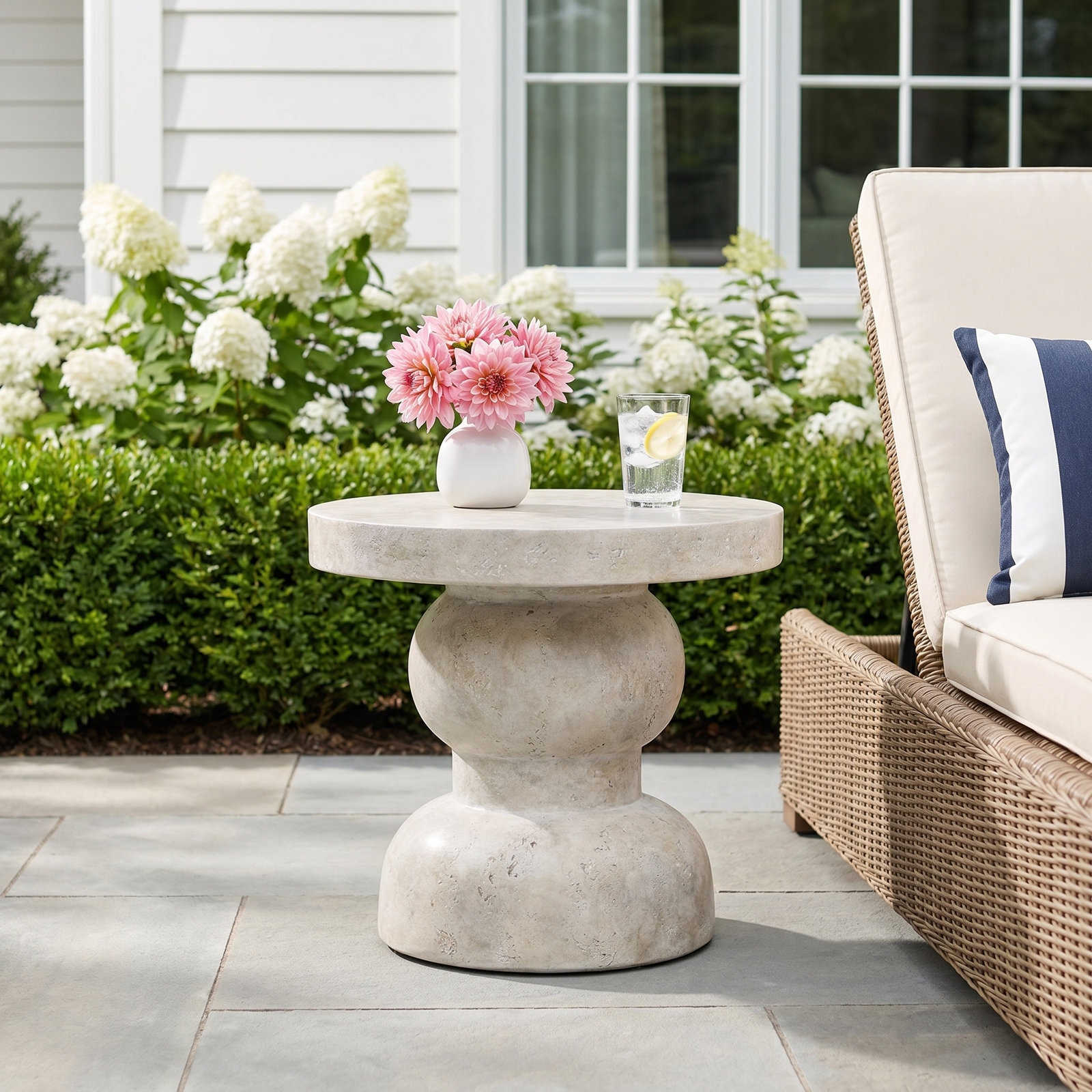 Rivero Outdoor End Table