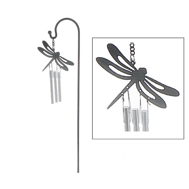 Mini libellule carillon de jardin