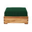 Arrihanna Square Outdoor Teak Ottoman Patio Ottoman-1651971622