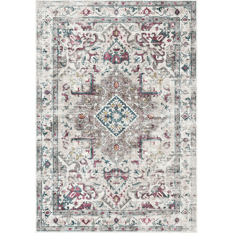 Duffy Oriental Area Rug Set, Rectangle 120 x 160cm