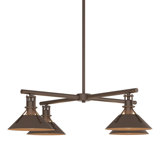Henry 4 - Bulb 8.2" H Outdoor Chandelier