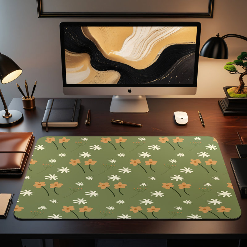 Polyester Desk Pad, 23.6x13.8