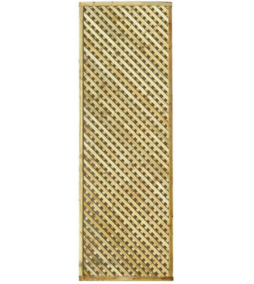 Brylynn 183cm W Wood Lattice Panel Trellis