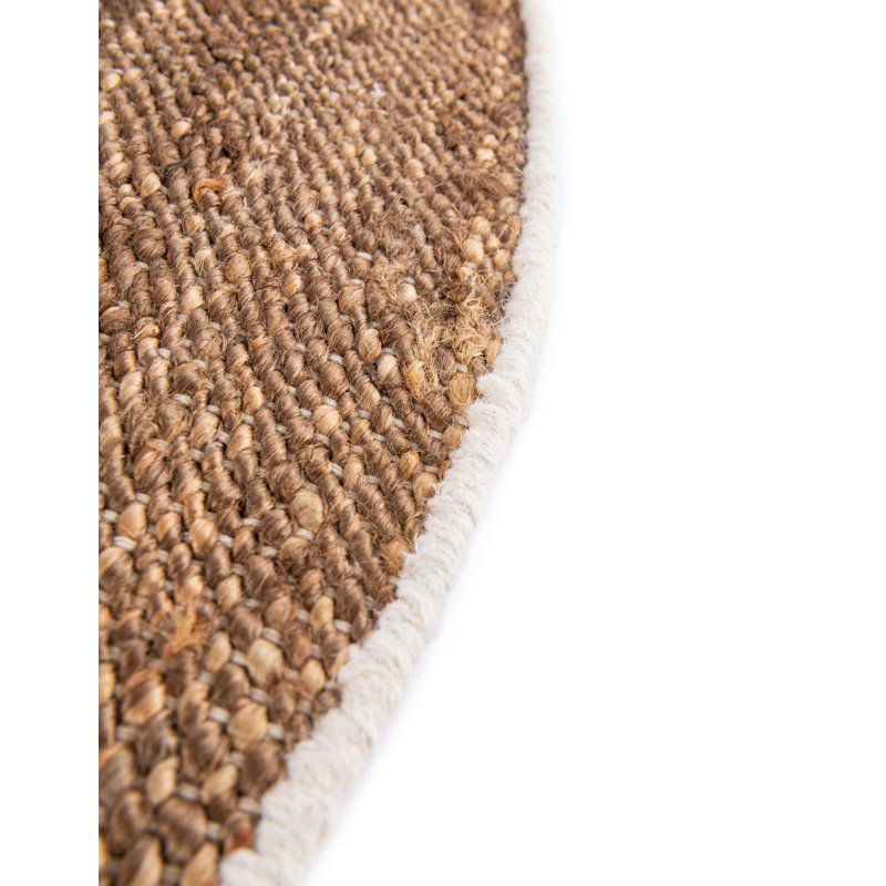 Tapis en jute / sisal Areyona, Rond 5 pi 3 po