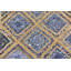 Tapis bleu tressé à la main Gleason-40165658