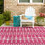 Tapis d'extérieur Magenta_Unique Loom Traliccio-1539432306