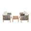 Harrill Outdoor 4-Piece Conversation Set With Cushions-1555850225