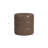 Ilithyia Upholstered Leather Round Ottoman-742519273