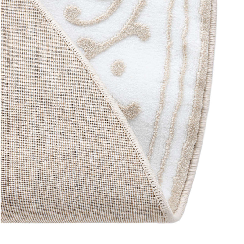 Tapis Charlton Home® Hermitage, Rond 6 pi
