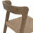 Maude Woven Brown Side Chair 2PK