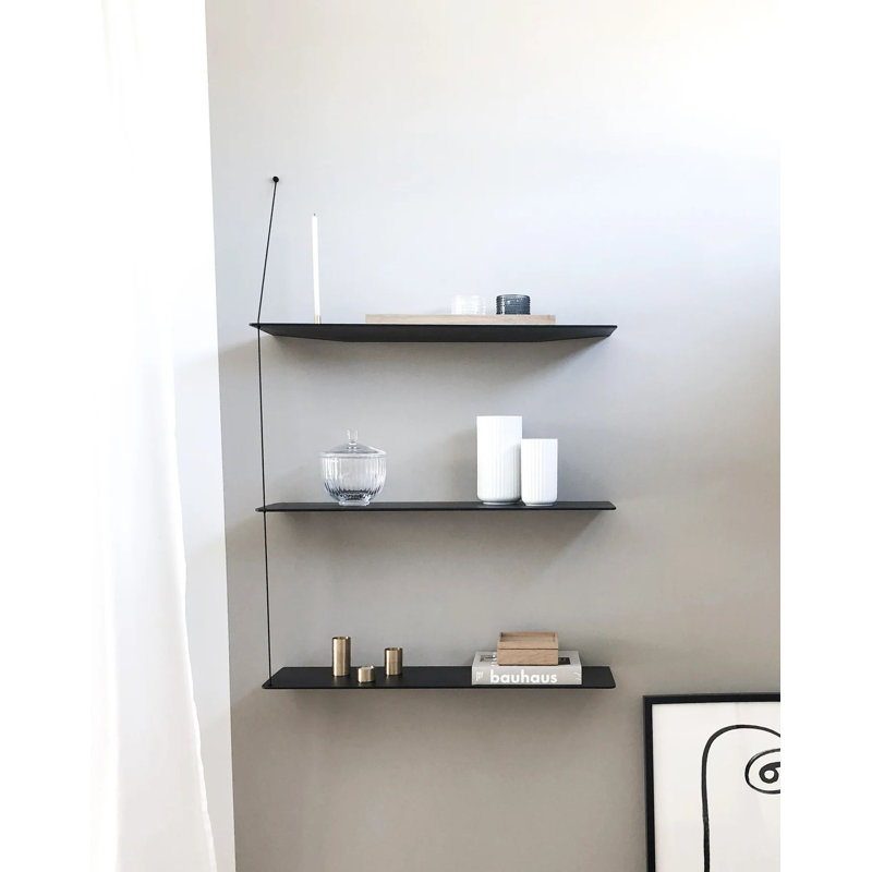 Stedge Shelf (60 Cm), White Oak, 47.2" H x 23.6" W x 8.7" D