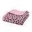 Pink Microfiber 3 Piece Quilt Set-93649168