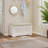 28.74"Shoe Storage Bench with 2 Door Cabinet, Entryway Bench with  White Shoe Storage, Shoe Bench with Cushion