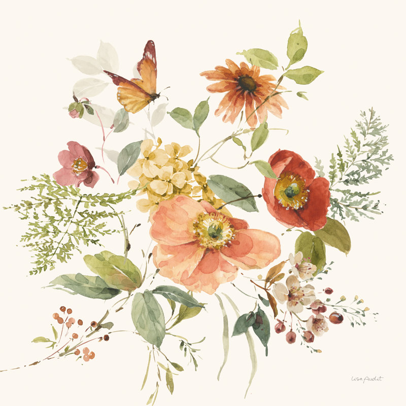 "Latrevia Blessed By Nature X" sur toile par Lisa Audit, H 20 po x l 20 po x P 1,25 po