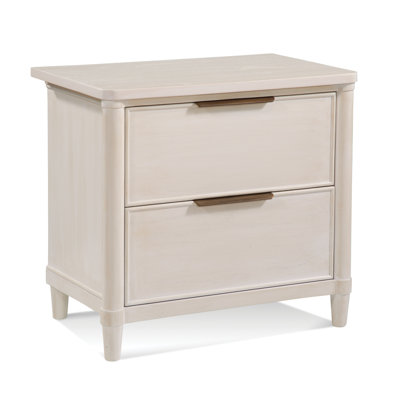 Clair 2 - Drawer Solid Wood Nightstand