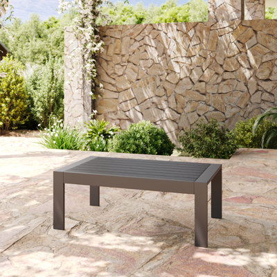 Outdoor Aluminum Coffee Table