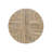 Geometric Striped Wooden Lazy Susan