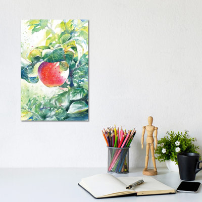 The Apple 1 Piece Wrapped Canvas Painting