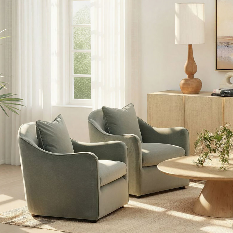 Chaise d'appoint Elissa - vert