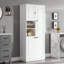 Grande armoire de rangement avec tablettes réglables-118319089