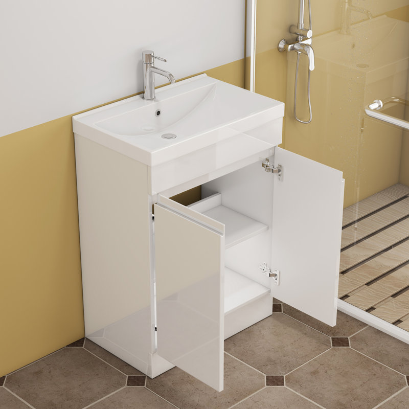 24-Inch Bathroom Vanity With Sink Combo