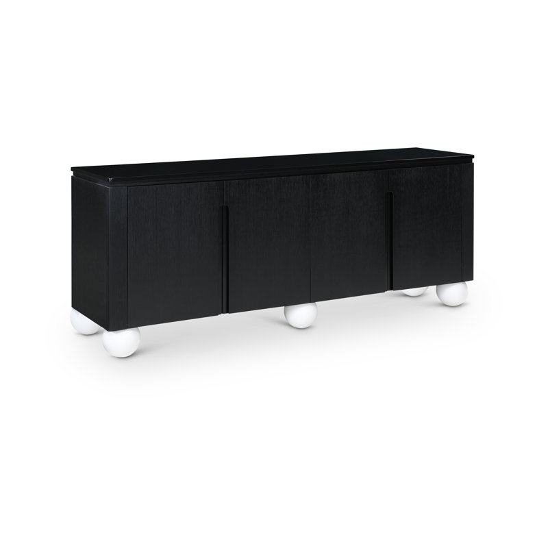Cardiff Sideboard/Buffet, Black/White