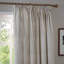 Hebden 100% Cotton Blackout Pencil Pleat Curtains-121434973-121434986