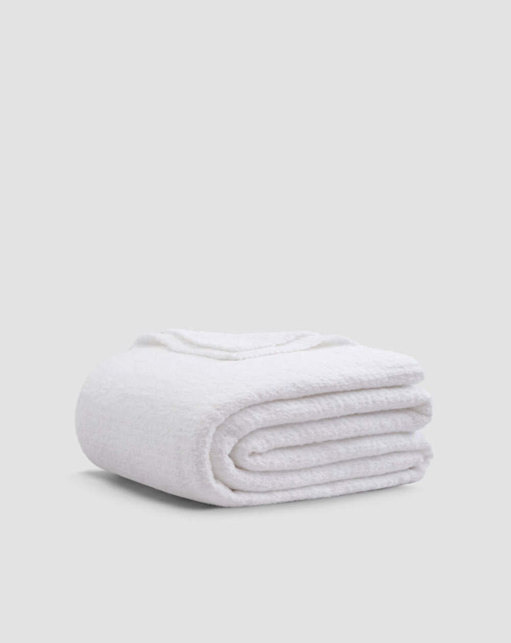 Snug Throw Blanket, Queen, Clear White