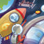 Astronauts - Graphic Art on Canvas