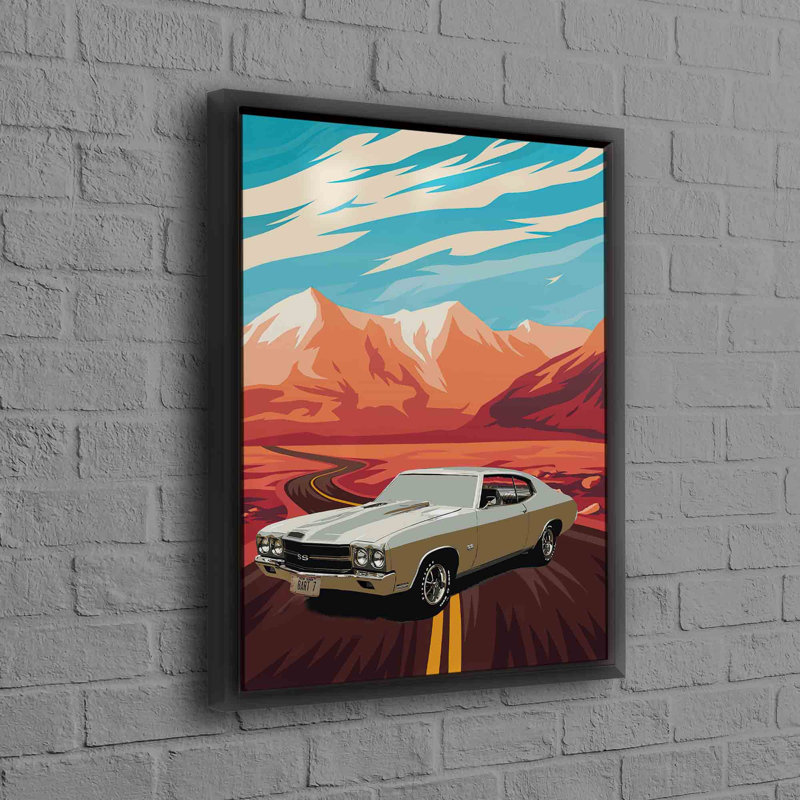 Print on Canvas, Framed Print without Mat, 30 cm H x 20 cm W, Black