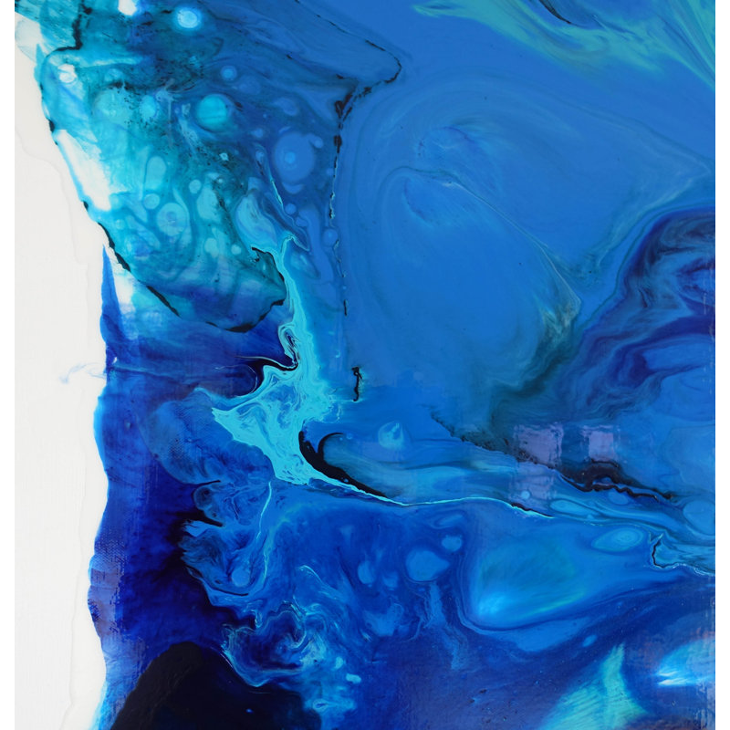 Depth Of Blue Painting by Cynthia White
