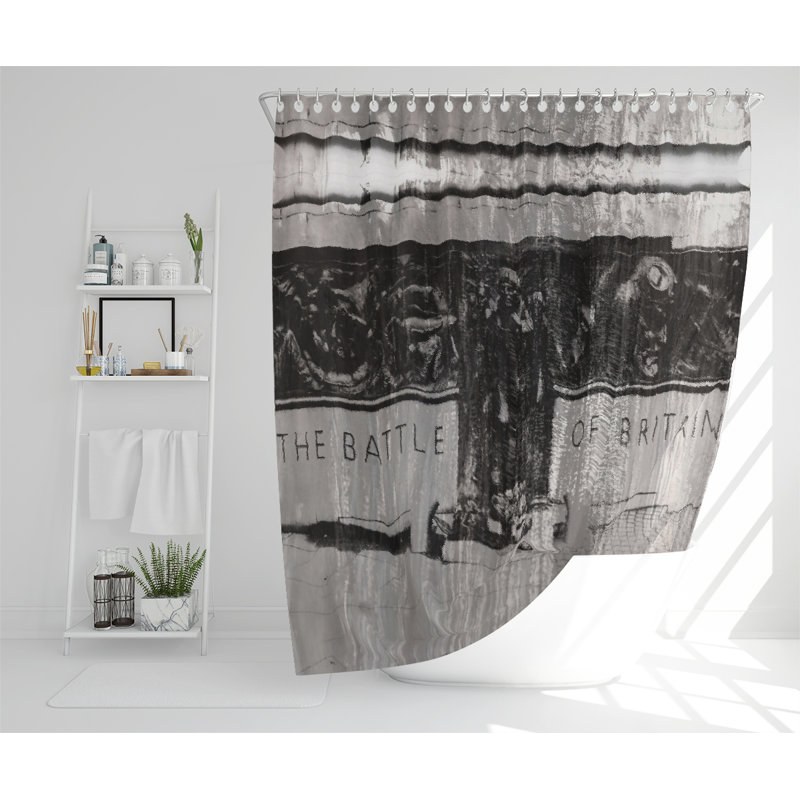 BATTLE OF BRITAIN LONDON Designer Shower Curtain
