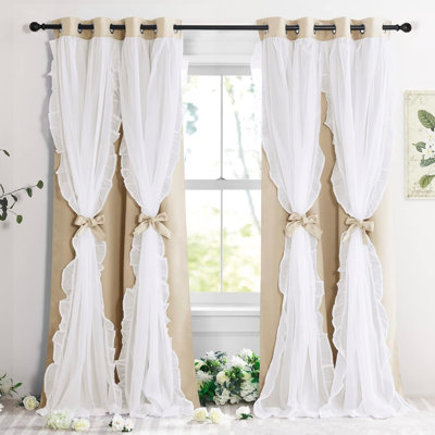 Room Darkening Curtain Panel Pair