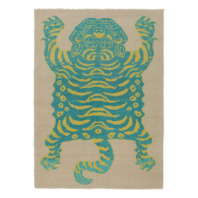 Modern Classics One-of-a-Kind 4'X5'6 Hand Knotted Area Rug